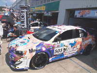 ピットウォークにて
